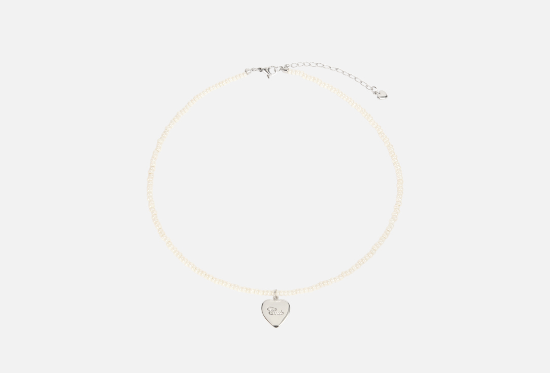 Изображение товара Чокер из жемчуга майорка с подвеской-сердцем Sparkle Point Cute S