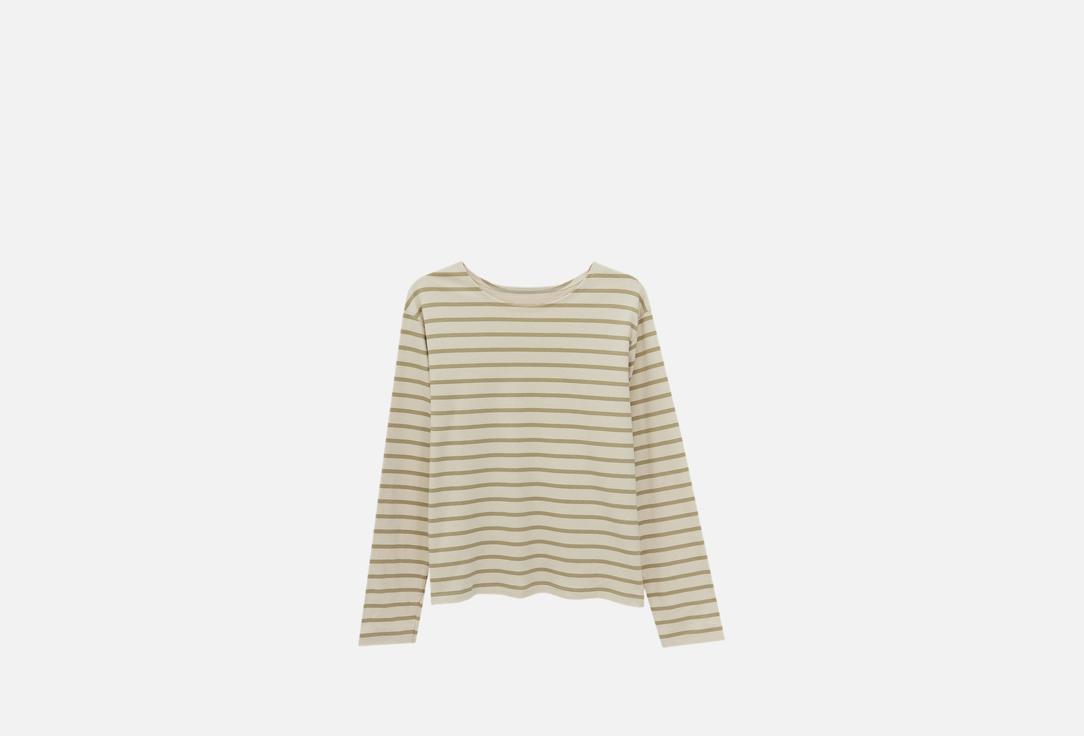 Изображение товара Лонгслив Mark Formelle Жемчужный в полоску