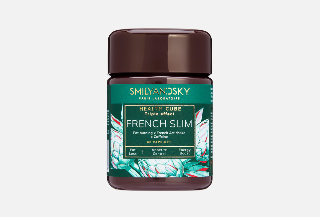 

БАД для коррекции фигуры SMILYANDSKY, French Slim в капсулах 60 шт