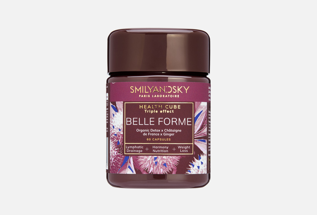 

БАД для коррекции фигуры SMILYANDSKY, Идеальный силуэт в капсулах 60 шт