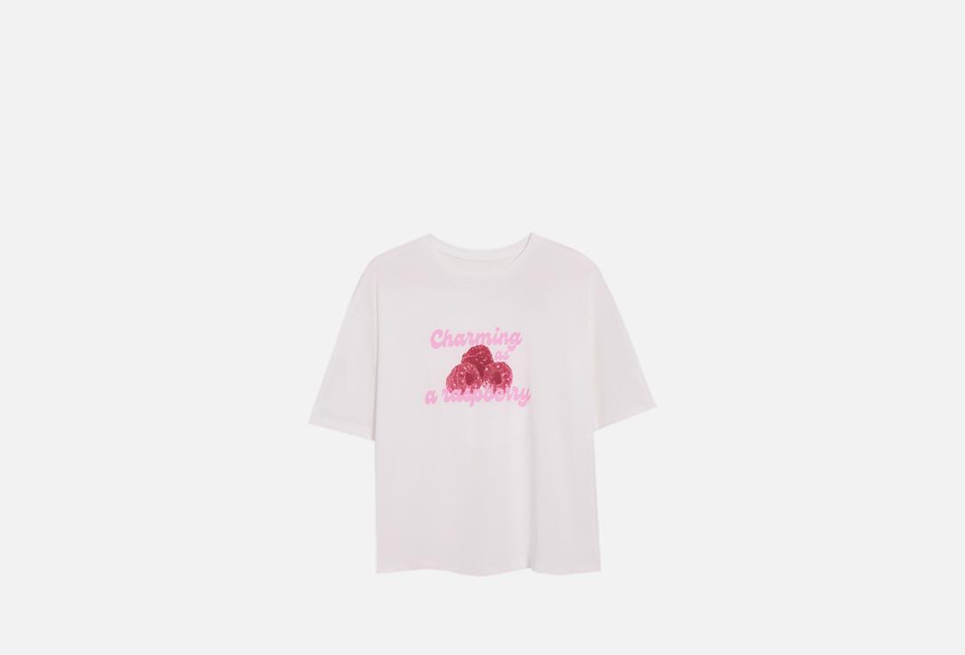 Изображение товара Пижама с шортами Mark Formelle бело-розовая