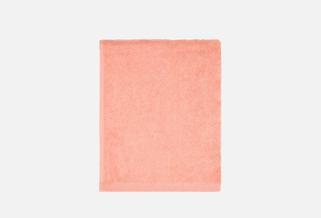 Изображение товара Банное полотенце махровое BIO-TEXTILES Ринг, персик, 40х70 см