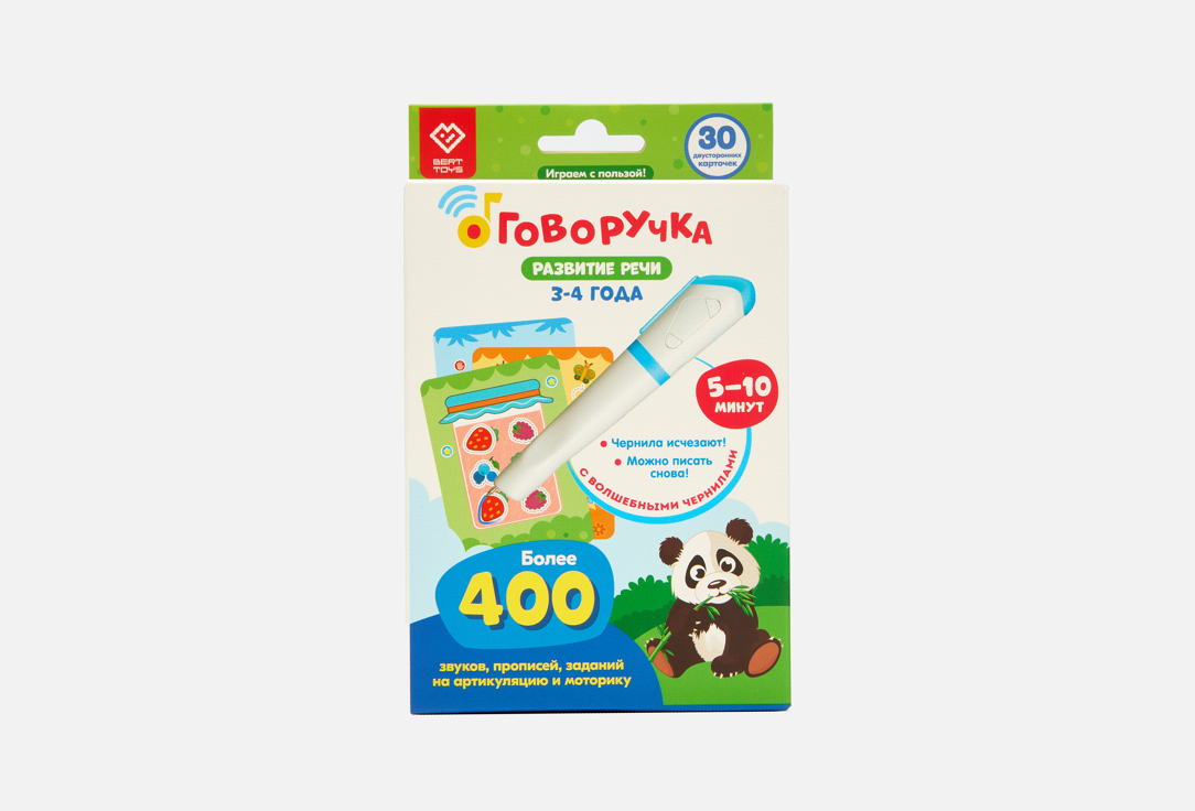 Изображение товара Набор карточек BertToys Развитие речи
