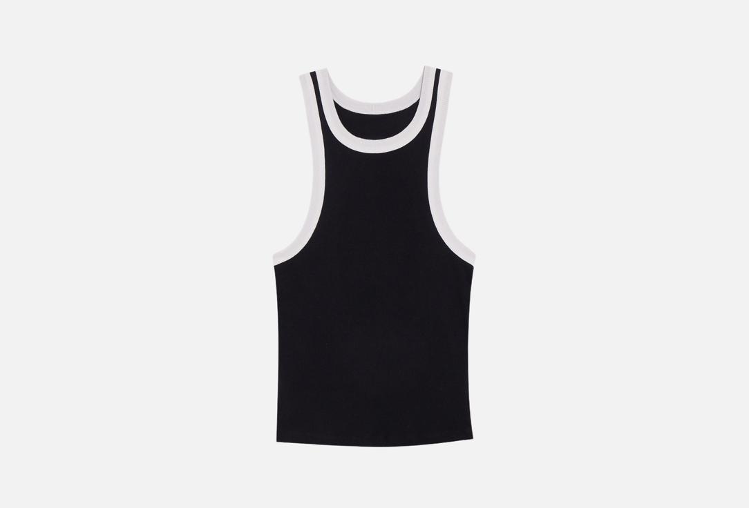 Изображение товара Топ женский из хлопка с эластаном Mark Formelle черный демисезонный