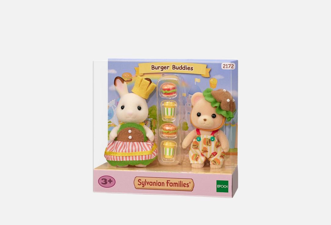 Изображение товара Игровой набор Sylvanian Families Малыши в костюмах гамбургеров