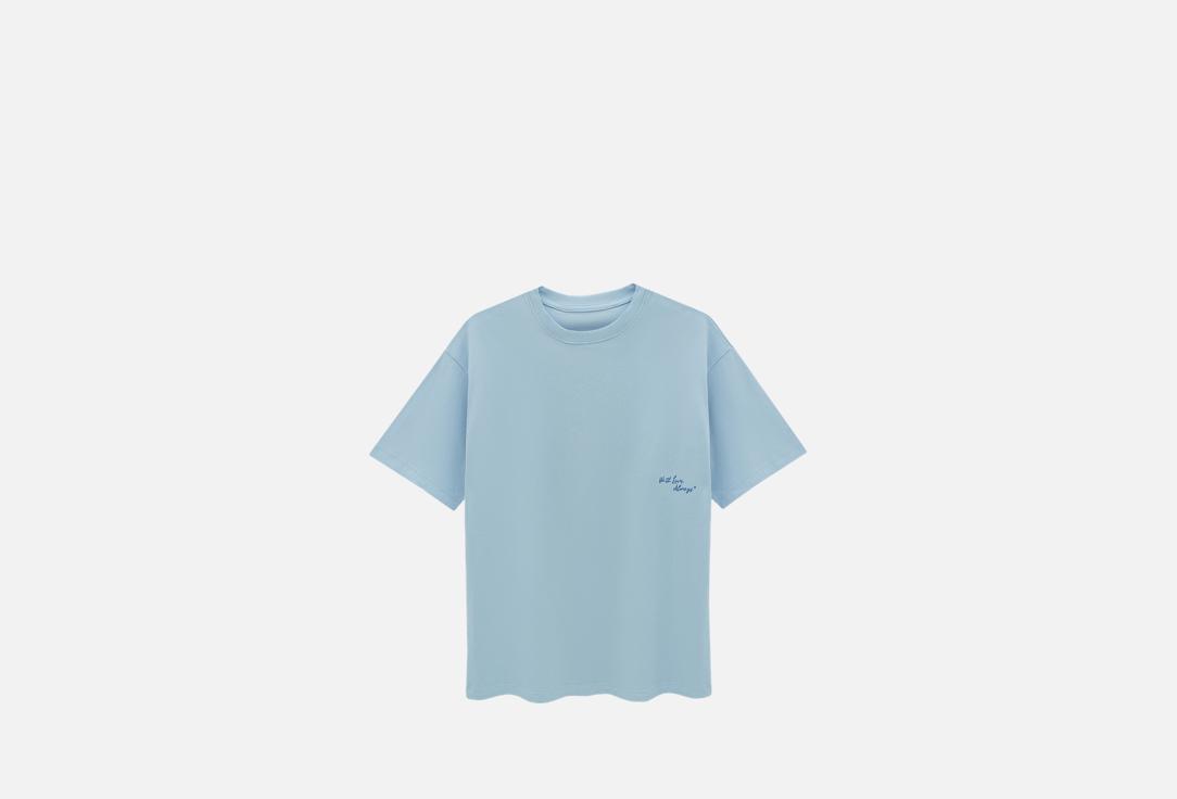 Изображение товара Футболка Mark Formelle голубая с принтом для женщин