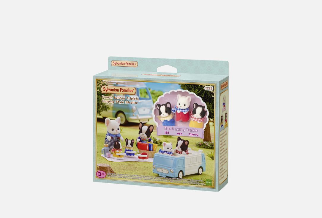 Изображение товара Игровой набор Sylvanian Families Тройняшки Французские бульдоги