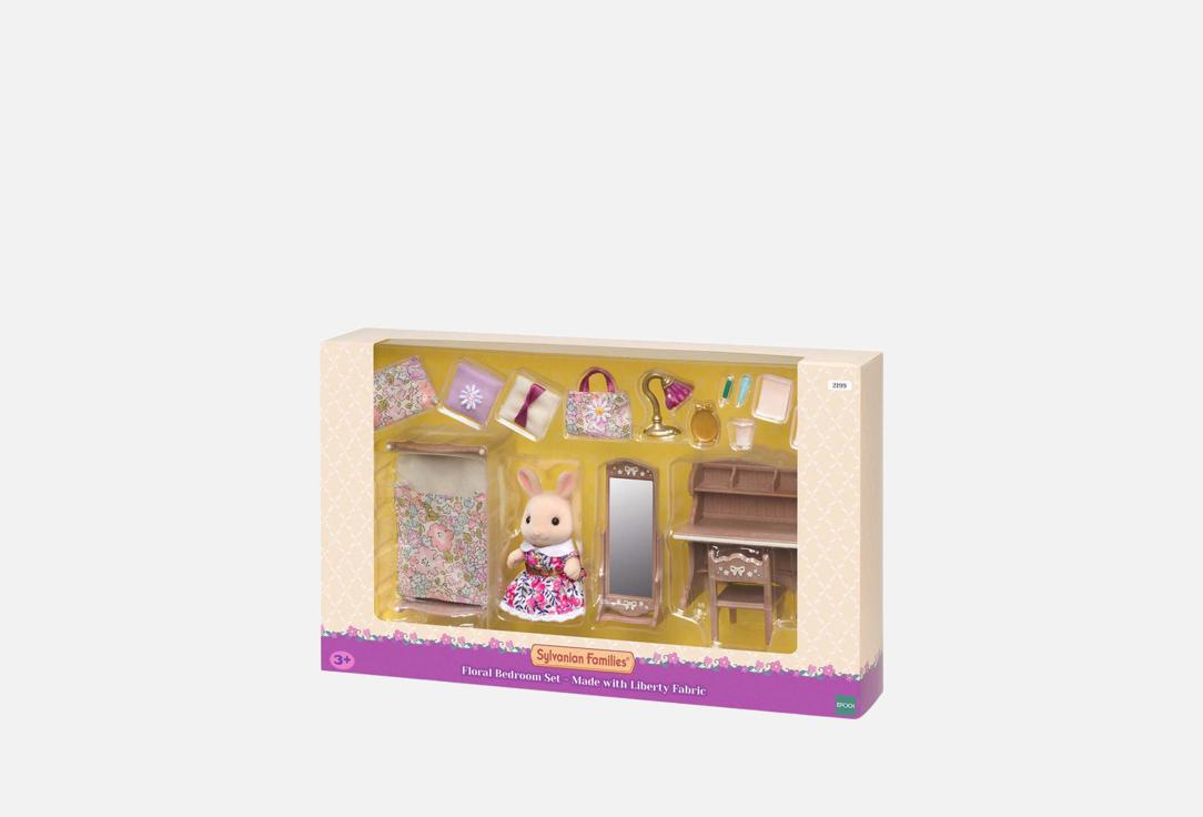 Изображение товара Игровой набор Sylvanian Families Кролик и цветочная спальня