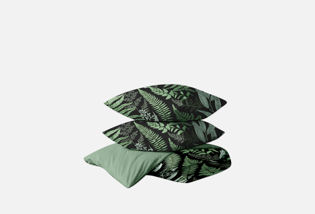 Изображение товара Комплект постельного белья Унисон Night Fern 2-спальный поплин хлопок