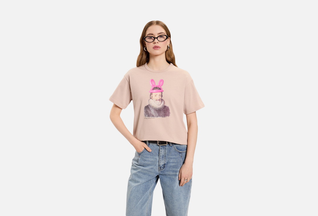 Изображение товара Футболка Mark Formelle бежевая