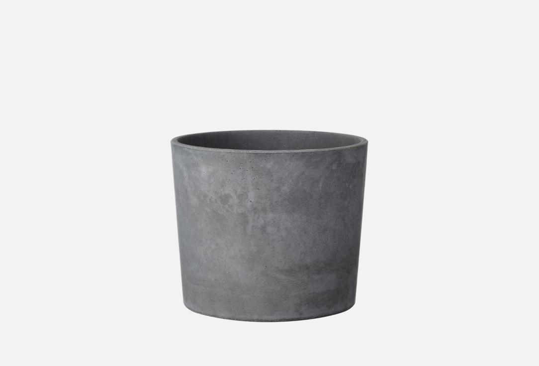 Изображение товара Кашпо Кедр из бетона 22 см объем 5,8 л стильное и прочное