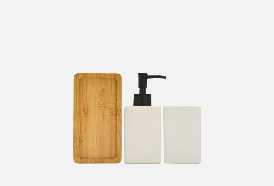 Изображение товара Набор аксессуаров для ванной комнаты и туалета DENEZO Aisha