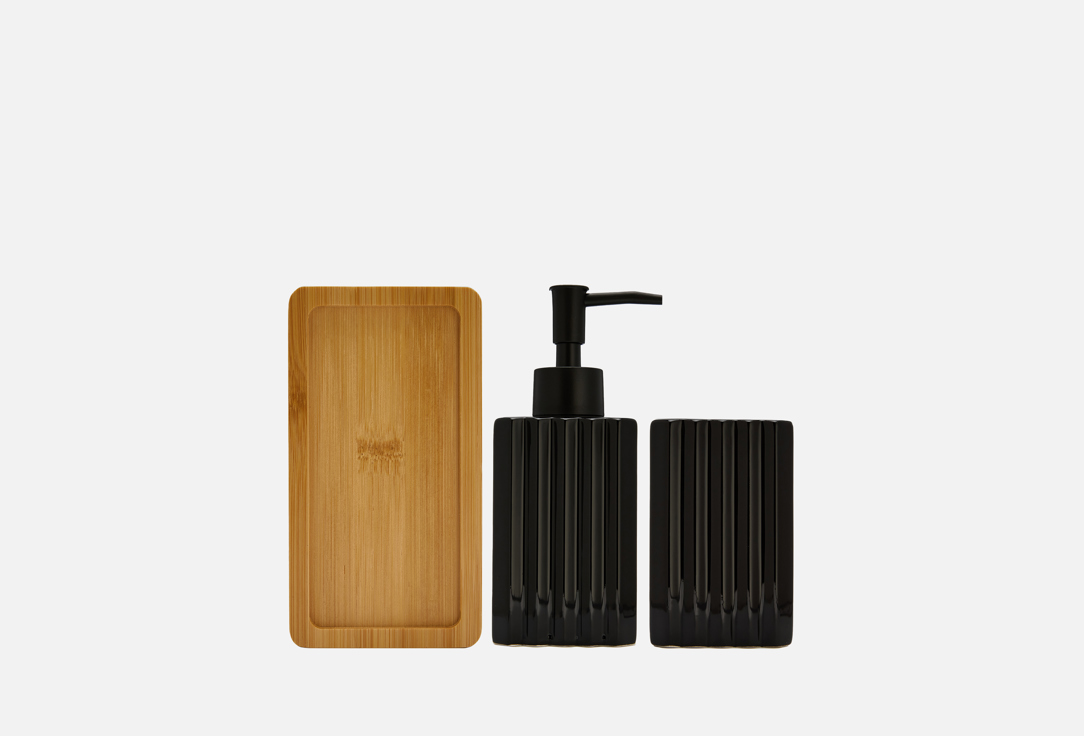 Изображение товара Набор аксессуаров для ванной комнаты и туалета DENEZO Emily