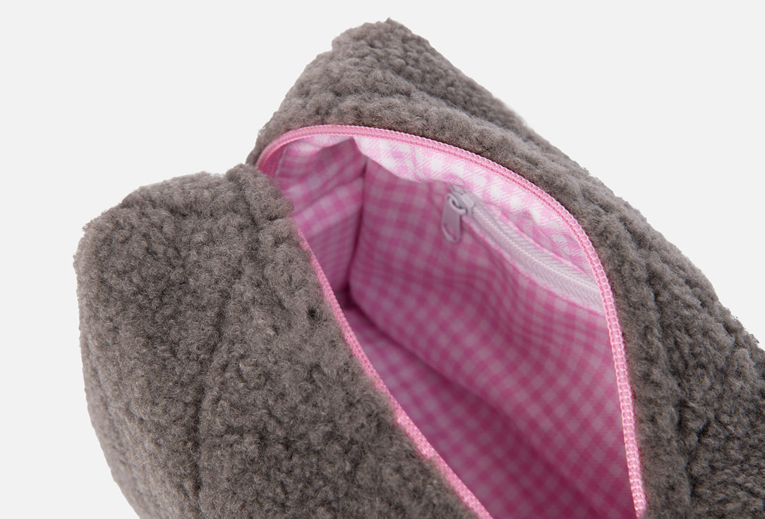 

Косметичка BOJA, Серый, Teddy большая