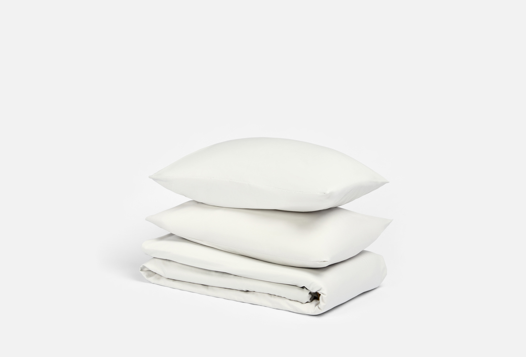 Изображение товара Комплект постельного белья Атмосфера светло-серый 2-спальный сатин премиум