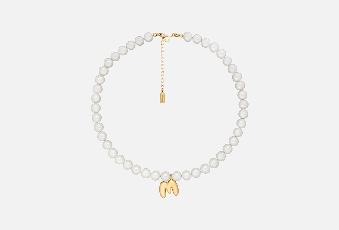 

Колье PINKCODE, С буквой М 1 шт