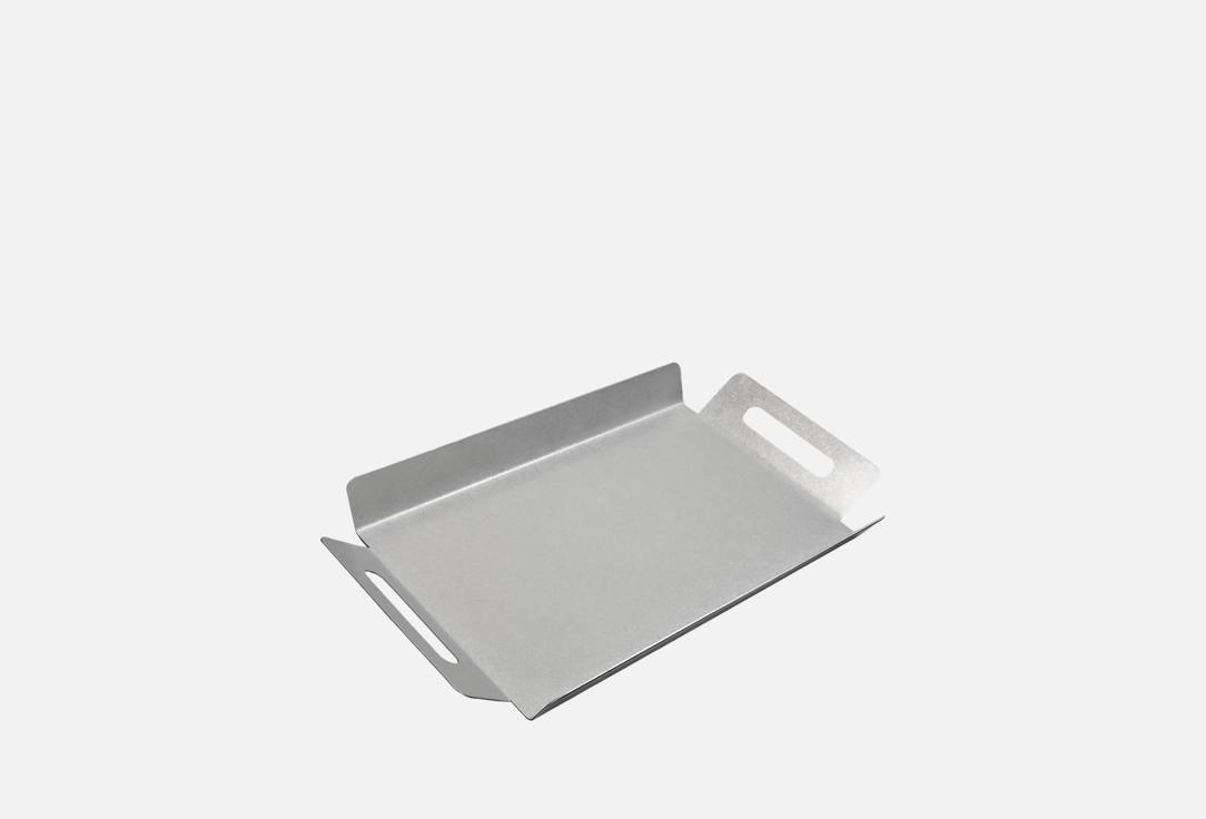Изображение товара Поднос Zaziki из нержавеющей стали 24,4х43,6х3,8 см для сервировки
