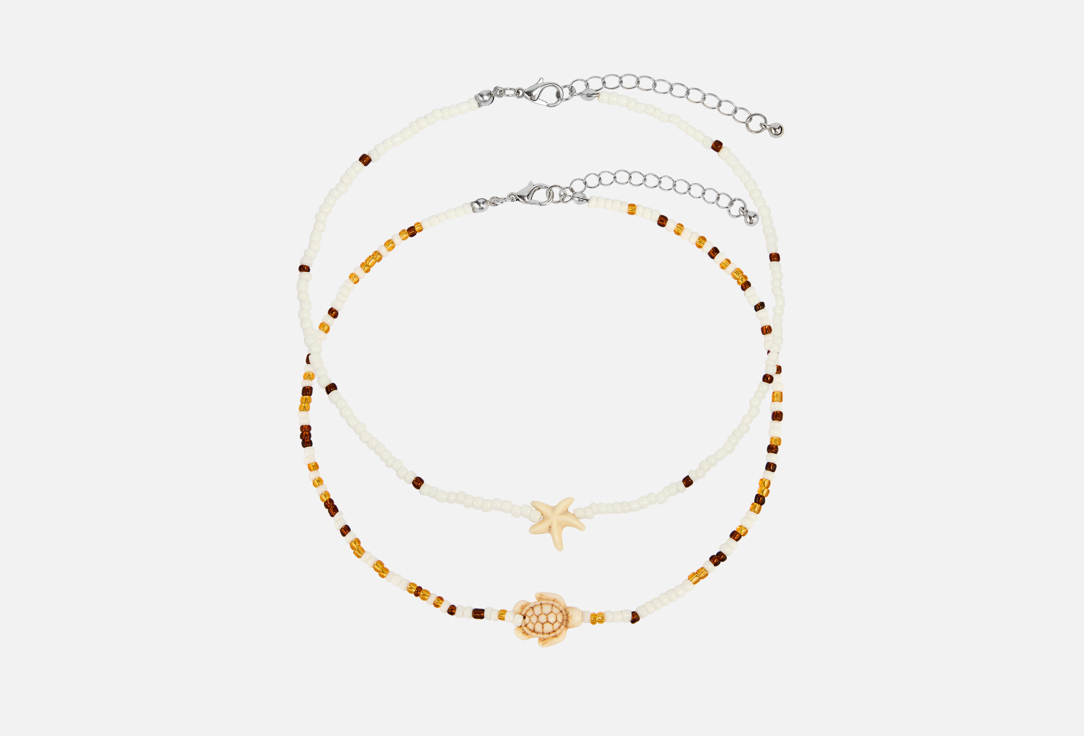 

Цепочка GAMORA, Черепашка и звездочка 2 шт