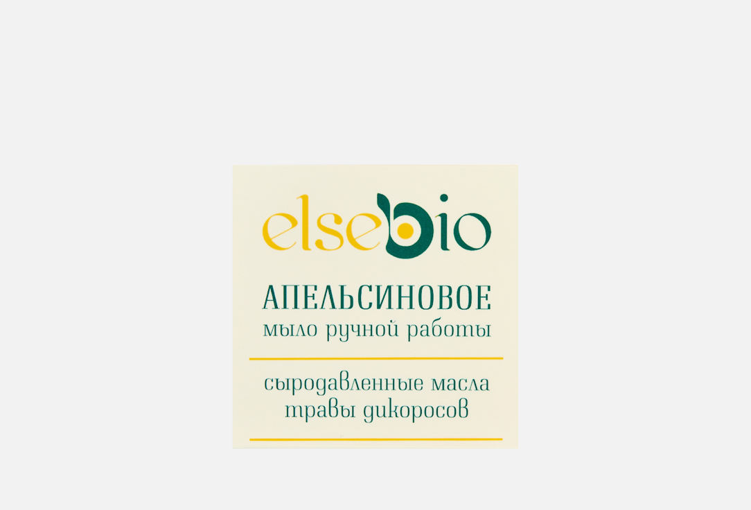 

Твердое мыло ELSE BIO, Апельсиновое 80 г