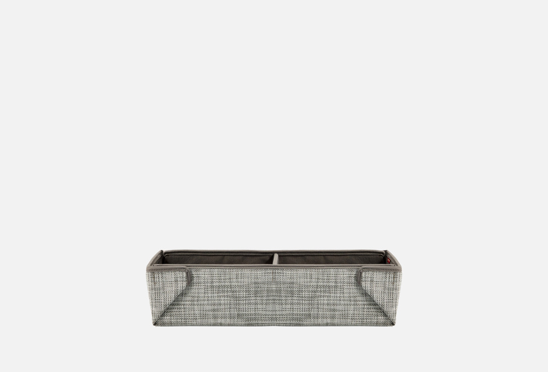 

Ящик с отделениями CASY HOME, Серебряный, Silver PO-042, 22х50х12 см 1 шт