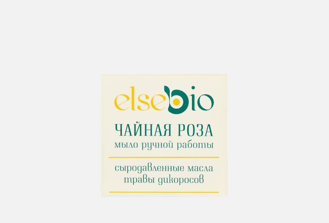 

Твердое мыло ELSE BIO, Чайная роза 80 г
