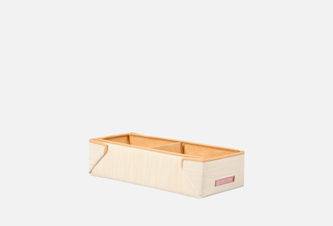 Изображение товара Ящик с отделениями CASY HOME Milky PO-041, 22х50х12 см