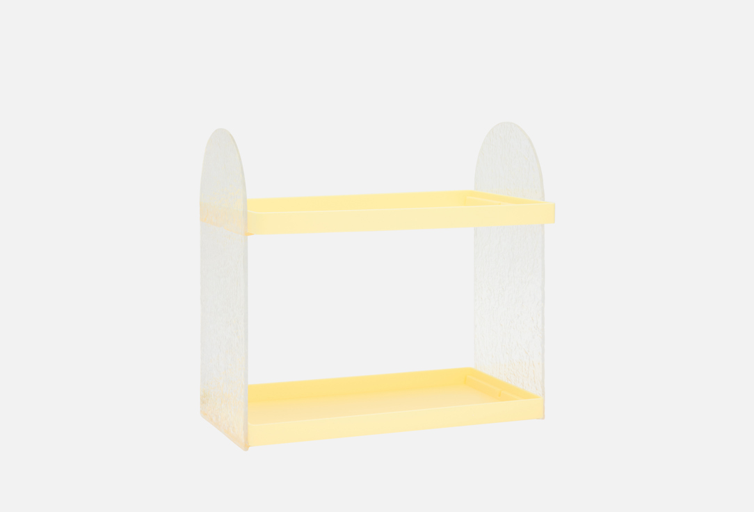 Изображение товара Органайзеры для хранения косметики L. amore milk - двухярусный пластиковый кейс