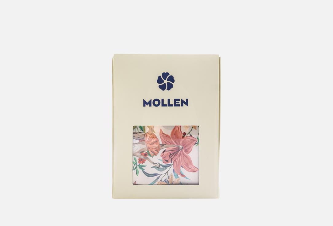 Изображение товара Подарочный шелковый набор Mollen Корсак наволочка и шарф из натурального шелка