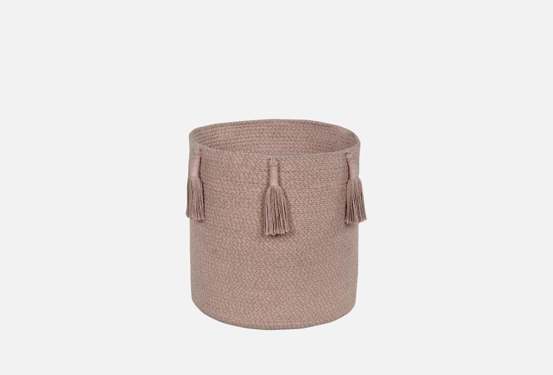 Изображение товара Корзина Lorena Canals WOODY винтажный нюдовый 30х30 см для хранения