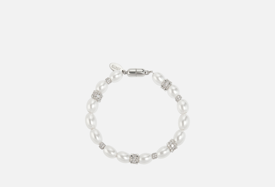 

Браслет KOMSI BRAND, White pearls 1 шт