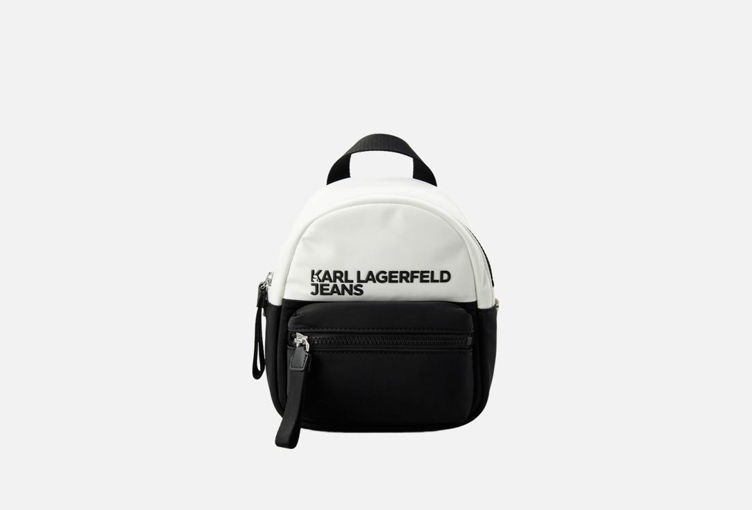 Изображение товара Сумка кросс-боди Karl Lagerfeld jeans ESSENTIAL NYLON, White/Black