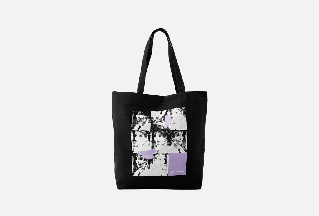 

Сумка-шопер KARL LAGERFELD JEANS, Черный, CAMEO PRINT, Black