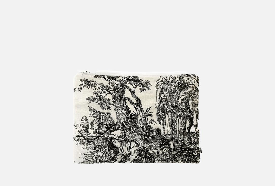 

Косметичка SAINTSPIRIT, Принт, Туаль де Жуи, черная