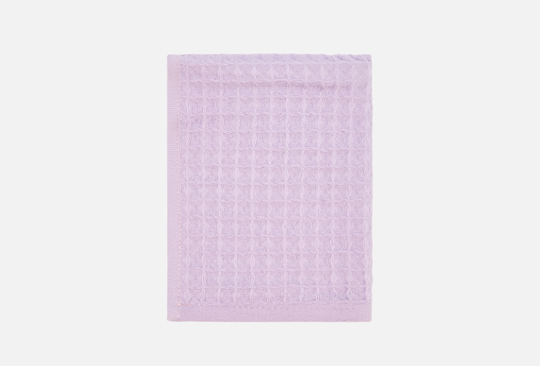 Изображение товара Набор вафельных полотенец BIO-TEXTILES сиреневый 30х60 см набор из 2 шт.