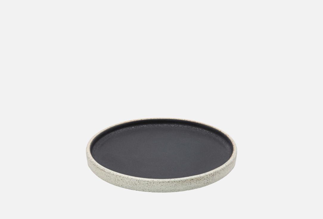 

Тарелка для вторых десертов GONCHAR DINING, Черный, Black Stone 16 см 16 см