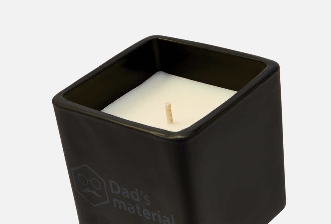 

Ароматическая свеча DAD'S MATERIAL, Black Cherry Merlot, Black Cardamon & Cashmere 210 г