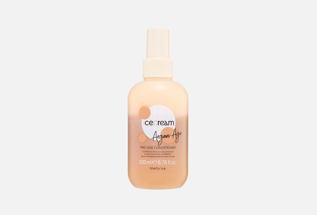 

Кондиционер-спрей для волос INEBRYA, ICE CREAM ARGAN AGE 200 мл