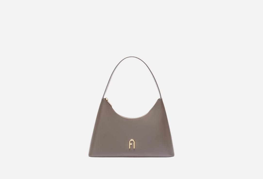 Изображение товара Женская кожаная сумка на плечо FURLA DIAMANTE S из натуральной телячьей кожи