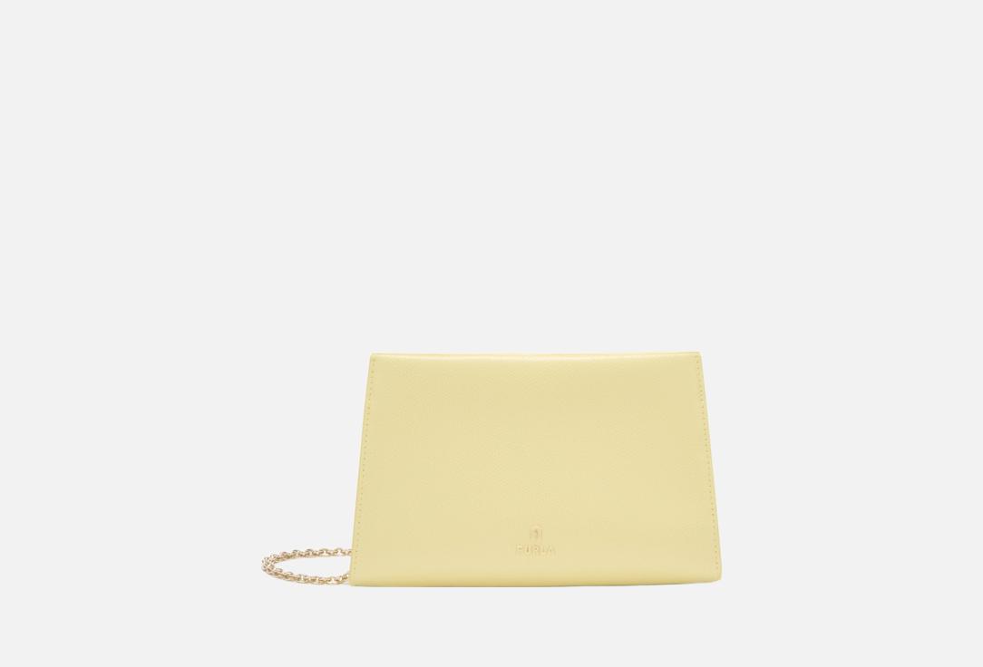 Изображение товара Кожаный мини-клатч Furla MYFURLA MINI с цепочным ремнем и магнитной застежкой