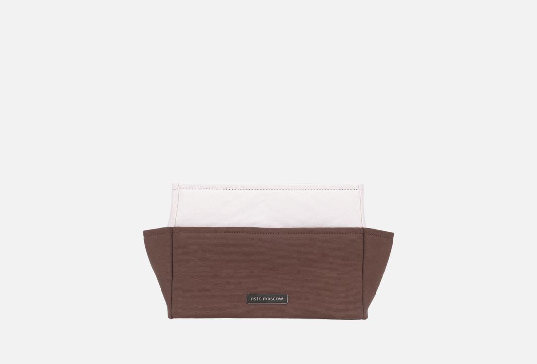 Изображение товара Косметичка для сумки NSTC.Moscow бежево-коричневая мягкий органайзер