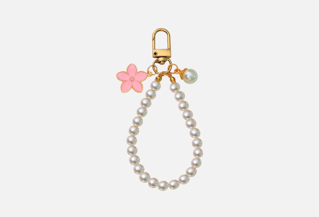 

Обвес-брелок на сумку ВЕЛИКОЛЕПНА.Я, Розовый, Перламутровый лепесток