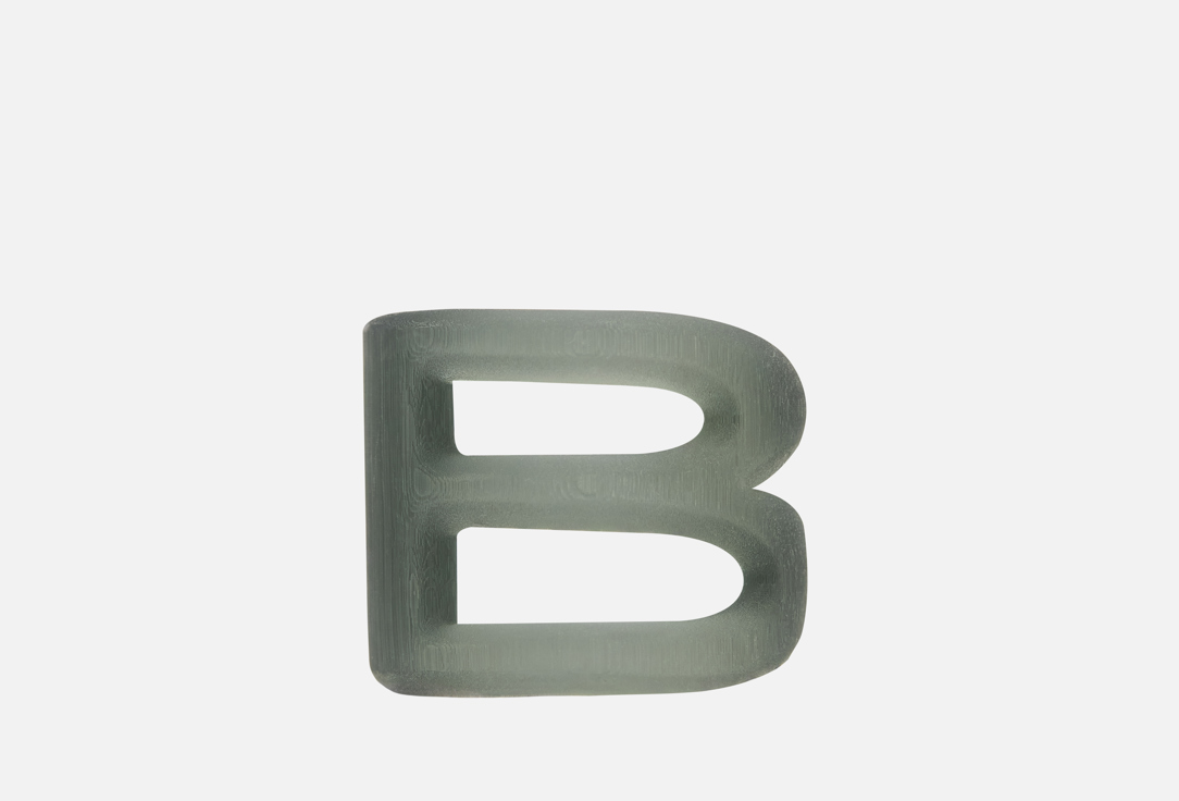 Изображение товара Массивное кольцо с буквой В из полимера 3D-печать гипоаллергенно