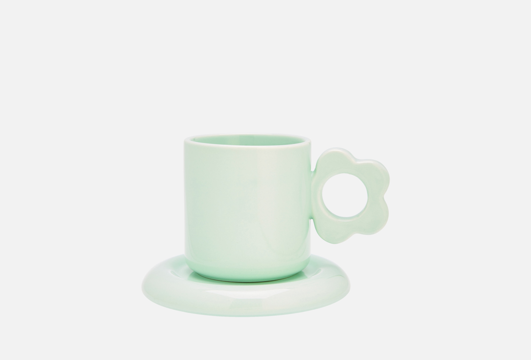 Изображение товара Чайная пара ROOMI из керамики, голубой