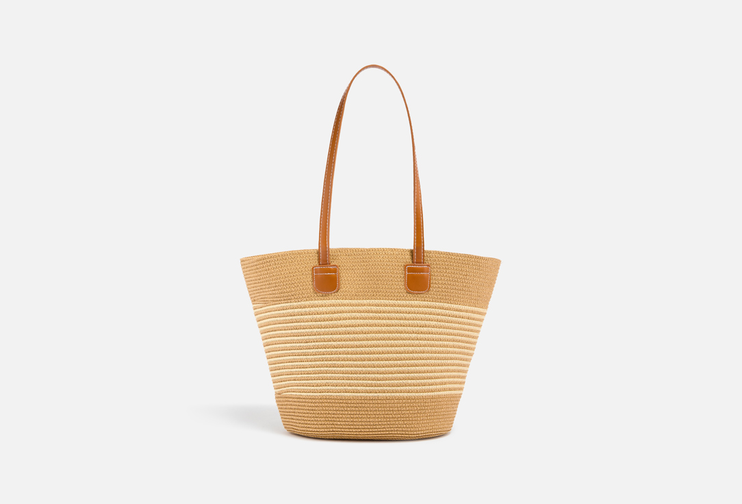 

Сумка тоут VITTORIA VICCI, Мультиколор, Бежево-белая