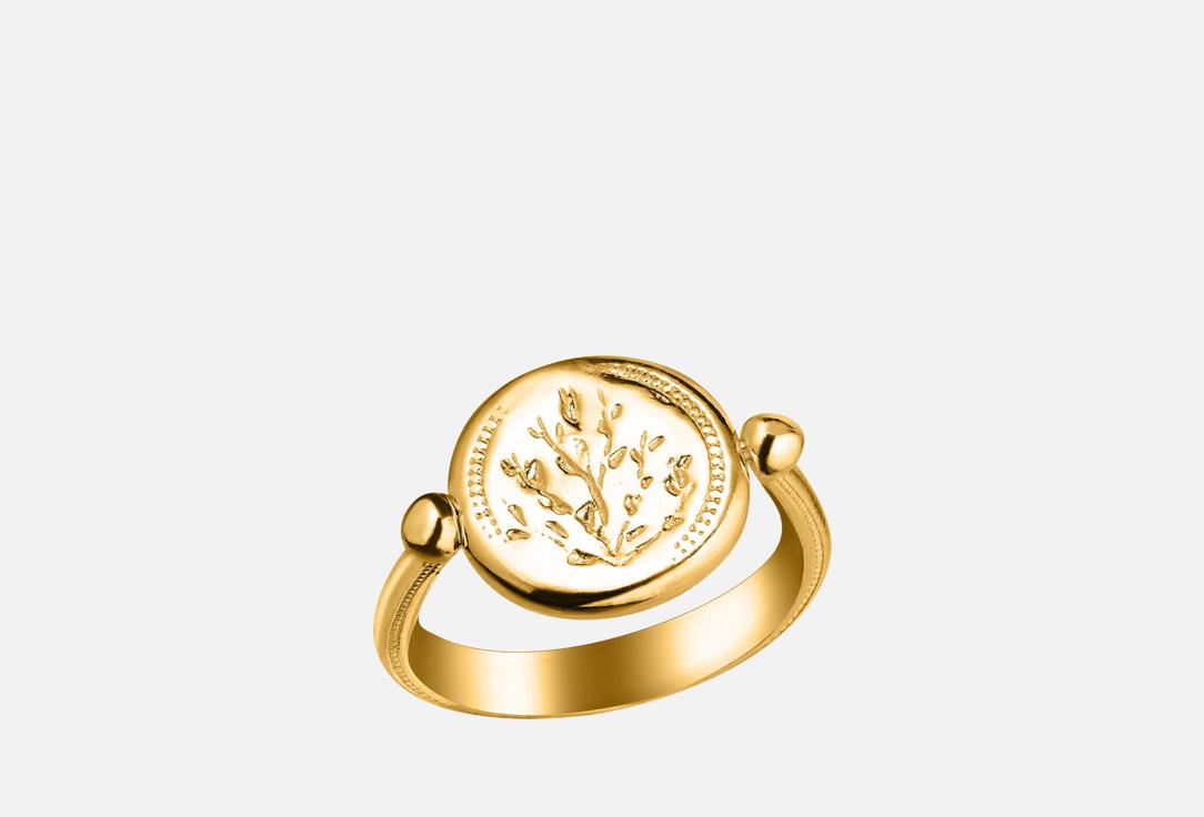 Изображение товара Кольцо перевёртыш AUDEO Древо из латуни с золотым покрытием 18 размер