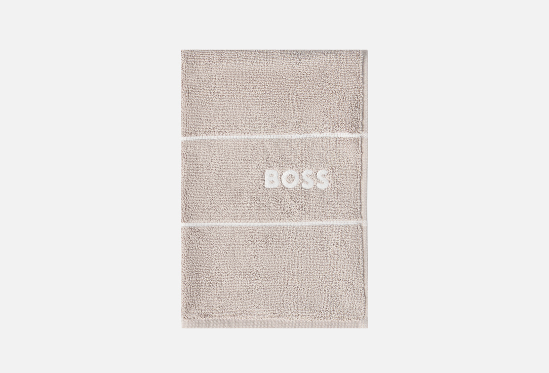 Изображение товара Махровое полотенце Hugo Boss Plain Concrete 40x60 см экологичное и стильное
