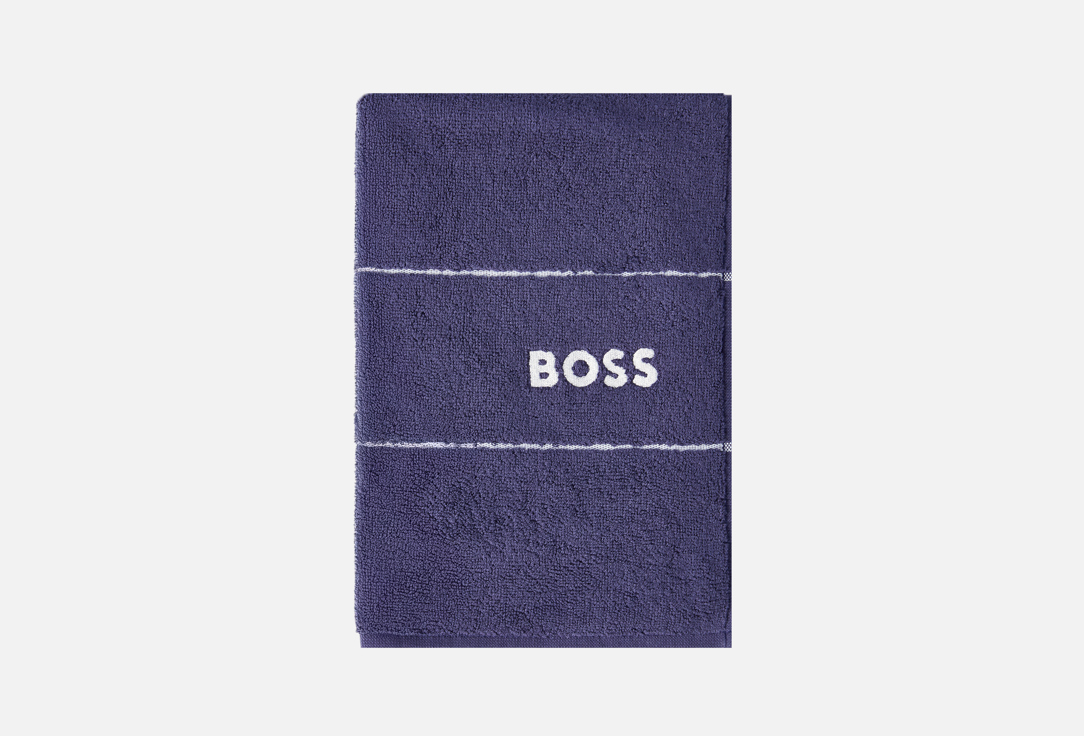 Изображение товара Махровое полотенце Hugo Boss Plain Navy 40x60 см из органического хлопка