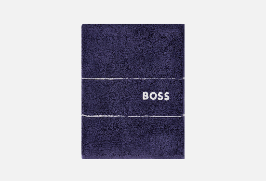 Изображение товара Махровое полотенце Hugo Boss Plain Navy 70x140 см из органического хлопка