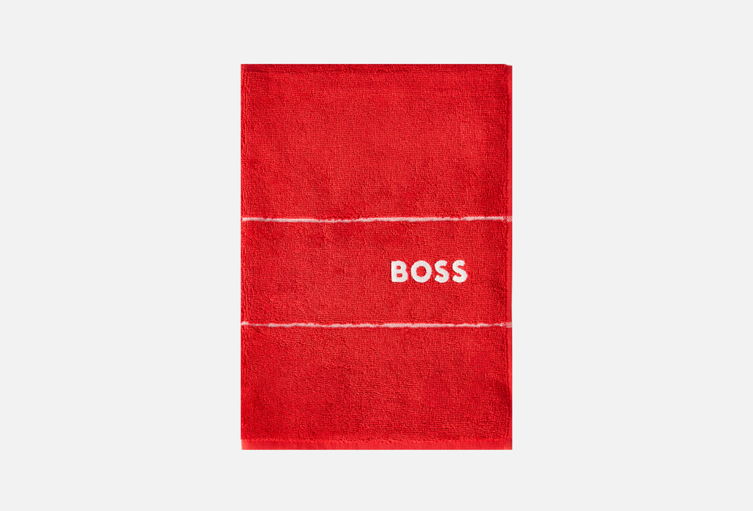 Изображение товара Банное полотенце махровое Hugo Boss Plain, Red, 100x150 см
