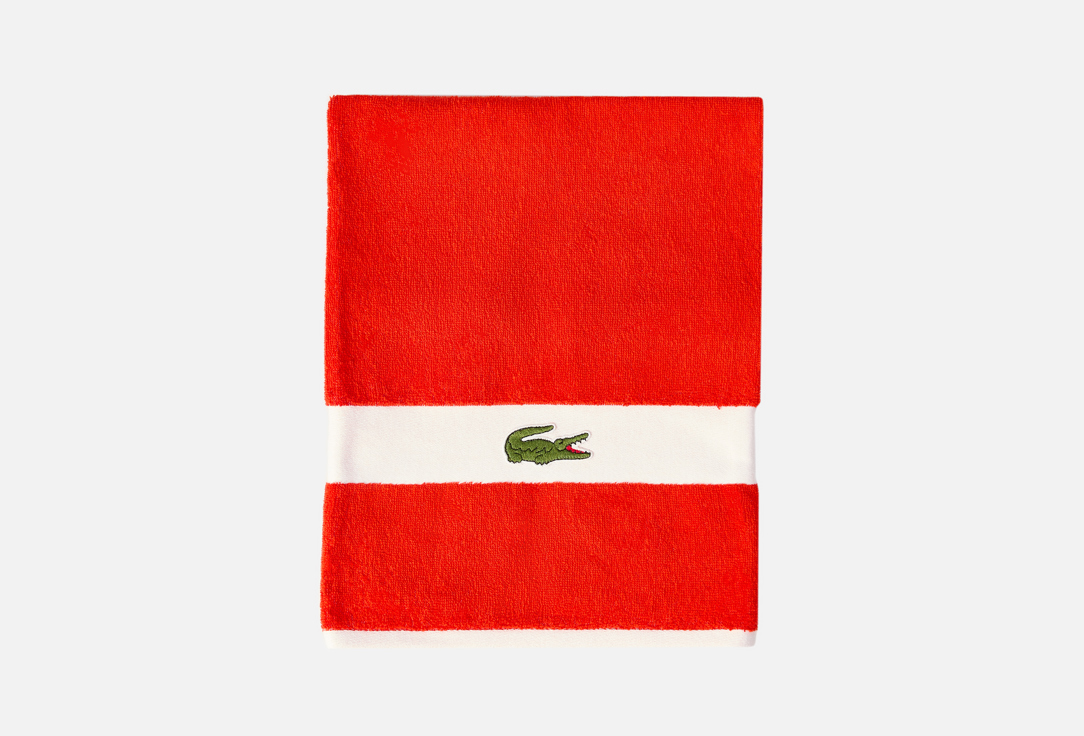 Изображение товара Махровое полотенце для лица Lacoste Casual 55x100 см из органического хлопка